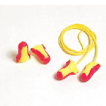 Howard Leight LL-30 by Honeywell Single Use Laser-Lite Contoured T-Shape Polyurethane And Foam Corded Earplugs (1 Pair Per Polybag)