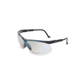 Honeywell S3204 Sperian Genesis Safety Glasses With Black Frame And SCT-Reflect 50 Polycarbonate Ultra-dura Anti-Scratch