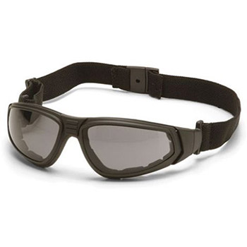 Pyramex GB4020ST XSG & Frame, Black, Lens, Gray Anti-Fog Safety Glasses - Dozen