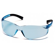 Pyramex S2560ST Ztek & Frame, Infinity Blue, Lens, Infinity Blue Anti-Fog Safety Glasses - Dozen