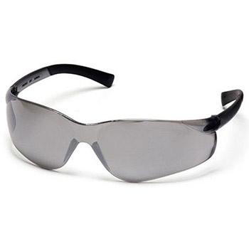 Pyramex S2570S Ztek & Frame, Silver Mirror, Lens, Silver Mirror Safety Glasses - Dozen