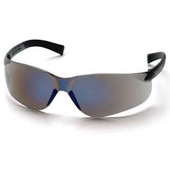 Pyramex S2575SN Mini Ztek & Frame, Blue Mirror, Lens, Blue Mirror Safety Glasses - Dozen