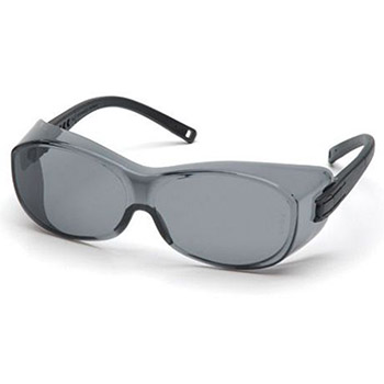 Pyramex S3520SJ OTS & Frame, Black, Lens, Gray Safety Glasses - Dozen