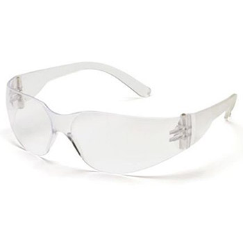 Pyramex S4110SN Mini Intruder & Frame, Clear, Lens, Clear-Hardcoated Safety Glasses - Dozen