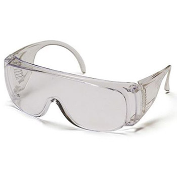 Pyramex S510S Solo & Frame, Clear, Lens, Clear Safety Glasses - Dozen