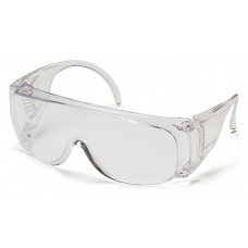 Pyramex S510SD Solo & Frame, Clear, Disp, Lens, Clear, Dispenser pack/12 per box Safety Glasses - Dozen