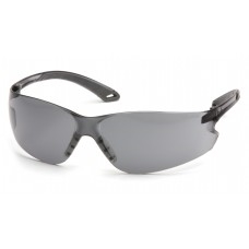 Pyramex S5820ST Itek & Frame, Gray, Lens, Gray Anti-Fog Safety Glasses - Dozen