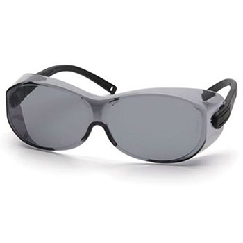 Pyramex S7520SJ OTS XL & Frame, Black, Lens, Gray Safety Glasses - Dozen