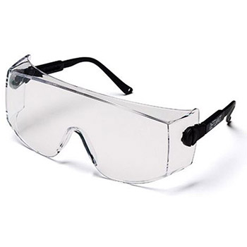 Pyramex SB1010SJ Defiant & Frame, Black-Jumbo, Lens, Over Prescription, Clear Safety Glasses, SB10 - Dozen