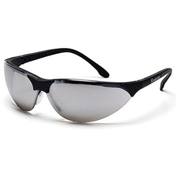 Pyramex SB2870S Rendezvous & Frame, Black, Lens, Silver Mirror Safety Glasses - Dozen