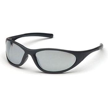 Pyramex SB3370E Zone 2 & Frame, Matte Black, Lens, Silver Mirror Safety Glasses - Dozen