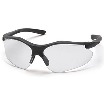 Pyramex SB3710D Fortress & Frame, Black, Lens, Clear Safety Glasses - Dozen