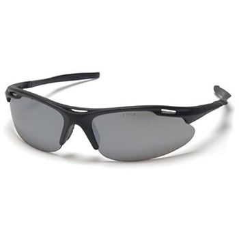 Pyramex SB4570D Avante & Frame, Black, Lens, Silver Mirror Safety Glasses - Dozen