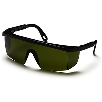 Pyramex SB460SF Integra & Frame, Black, Lens, 3.0 IR Filter Lens Safety Glasses - Dozen