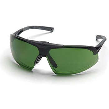 Pyramex SB4960STP Pyramex SB4960STP Onix Plus Frame, Black, Lens, Clear Anti-Fog Bottom Lens/ 3.0 IR Filter Flip Lens Safety Glasses - Dozen