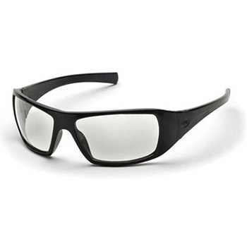 Pyramex SB5610D Goliath & Frame, Black, Lens, Clear Safety Glasses - Dozen