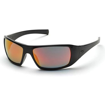 Pyramex SB5645D Goliath & Frame, Black, Lens, Ice Orange Safety Glasses - Dozen