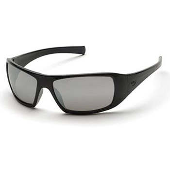 Pyramex SB5670D Goliath & Frame, Black, Lens, Silver Mirror Safety Glasses - Dozen