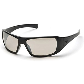 Pyramex SB5680D Goliath & Frame, Black, Lens, Indoor/Outdoor Mirror Safety Glasses - Dozen