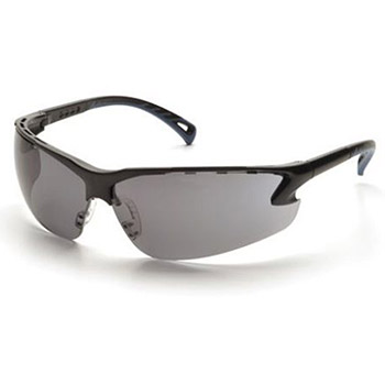 Pyramex SB5720D Venture 3 & Frame, Black, Lens, Gray Safety Glasses - Dozen