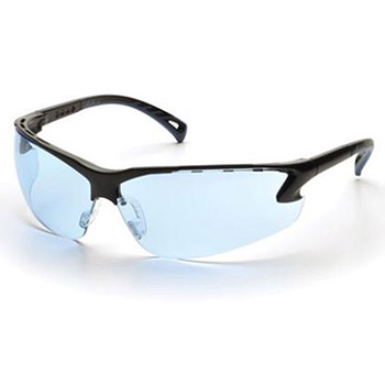 Pyramex SB5760D Venture 3 & Frame, Black, Lens, Infinity Blue Safety Glasses - Dozen