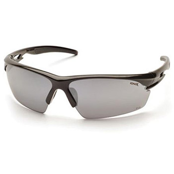 Pyramex SB8170D Ionix Frame, Black, Lens, Silver Mirror Safety Glasses - Dozen