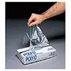 Ansell Edmont 925690 Medium Clear Poly-D 1 mil Polyethylene Ambidextrous Powder And Sulfur Free Embossed Disposable Gloves