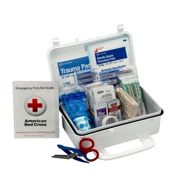 First Aid Only 10 Person First Aid Kit, Weatherproof Plastic  Case