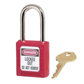 Master Lock Red #410 1 3 4in High Body Safety Lockout 410RED