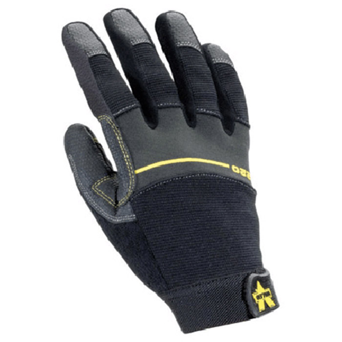 Valeo Mechanics Gloves X Large Black Work Pro Medium Duty Full V220-XL