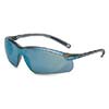 Honeywell Sperian A700 Series Safety Glasses With Gray Frame And Blue Polycarbonate Anti-Scratch Hard Coat Mirror Lens